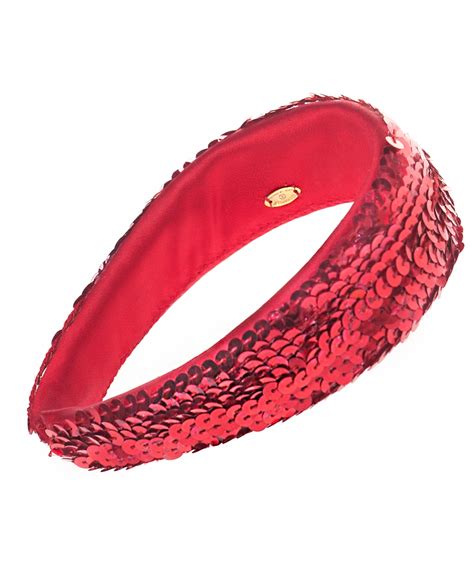 chanel headband red|chanel headband price.